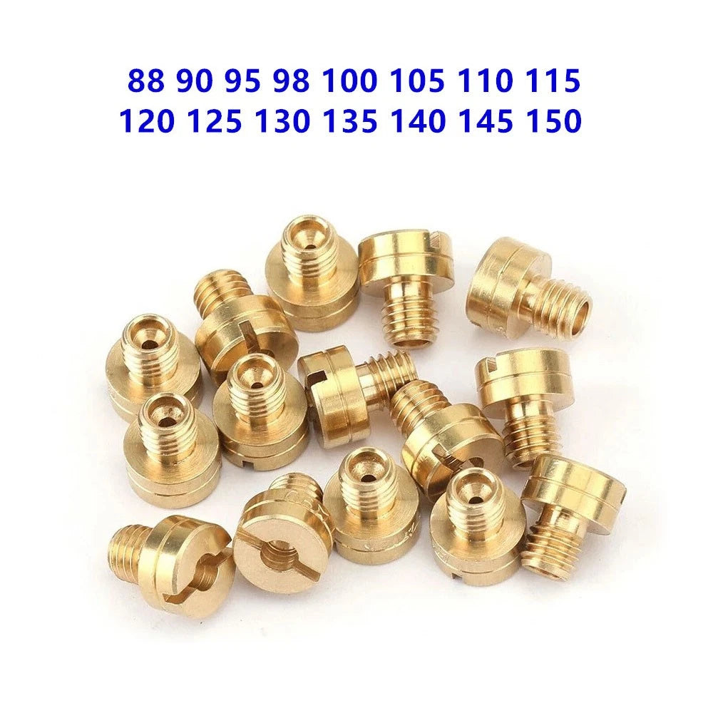 15Pc/Set Carb Main Jet Replace For Mikuni N100/604 26mm 28mm VM22 VM24 VM26 VM30