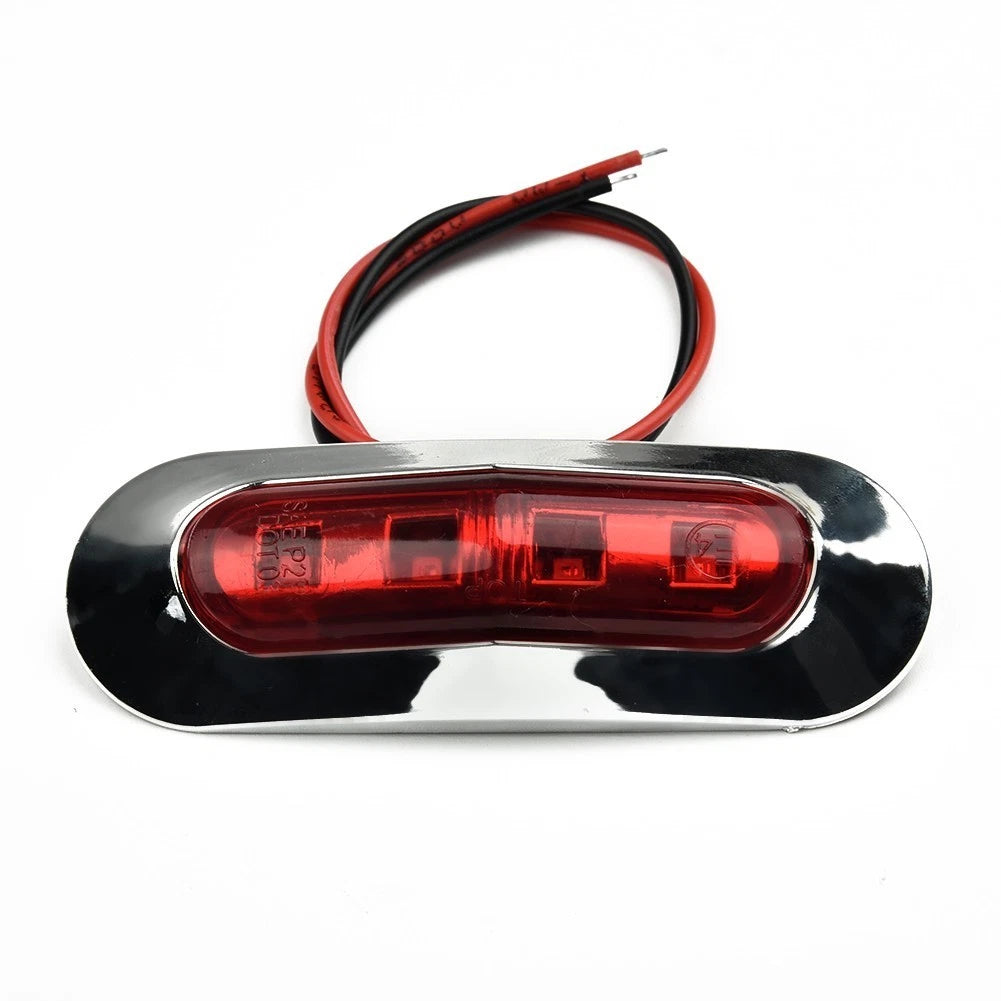 2X Red Green LED Boat Navigation Lights Waterproof Bow Pontoon