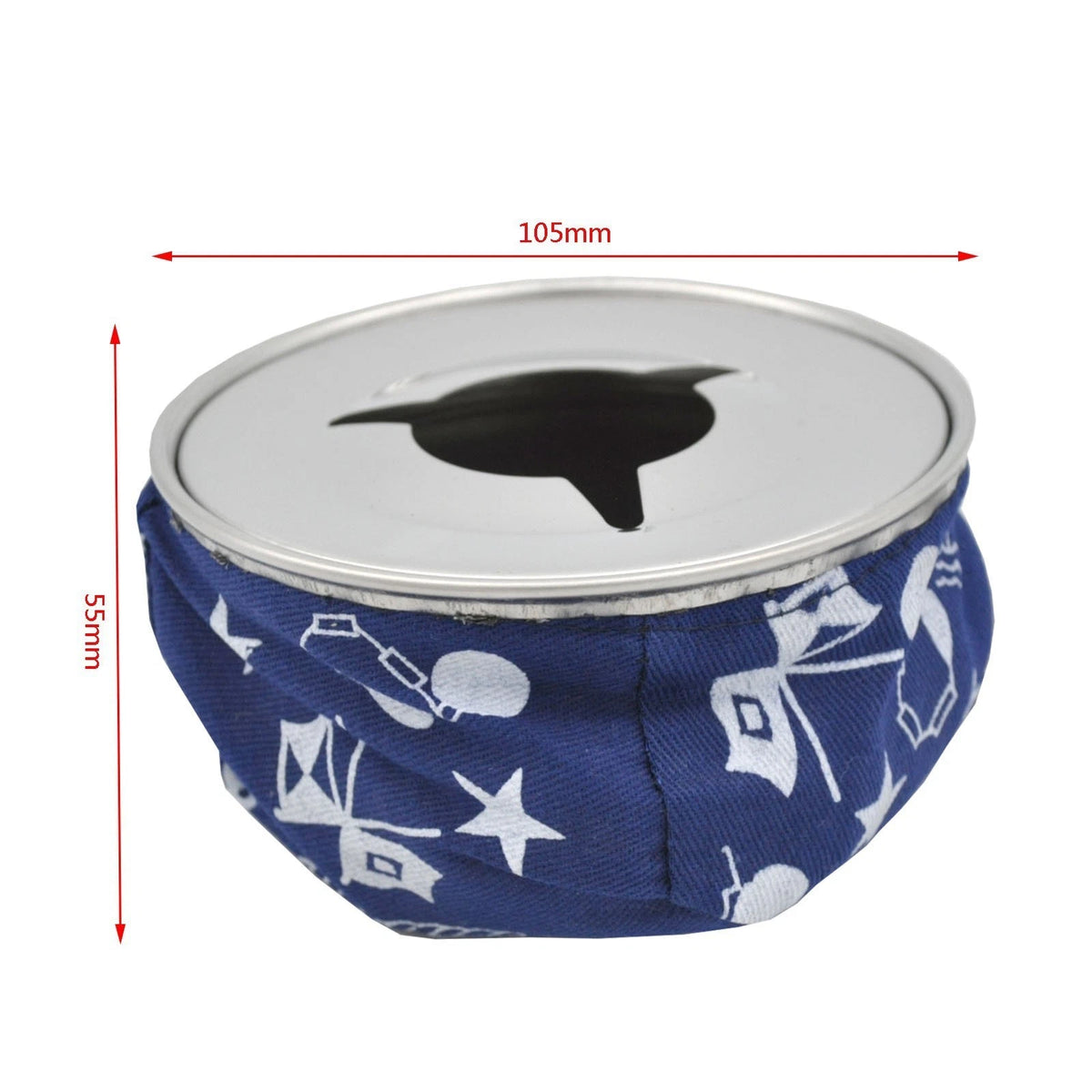 Soot Collector Stainless for Boat Cup Holder (2.2 x 4.1 Inches)
