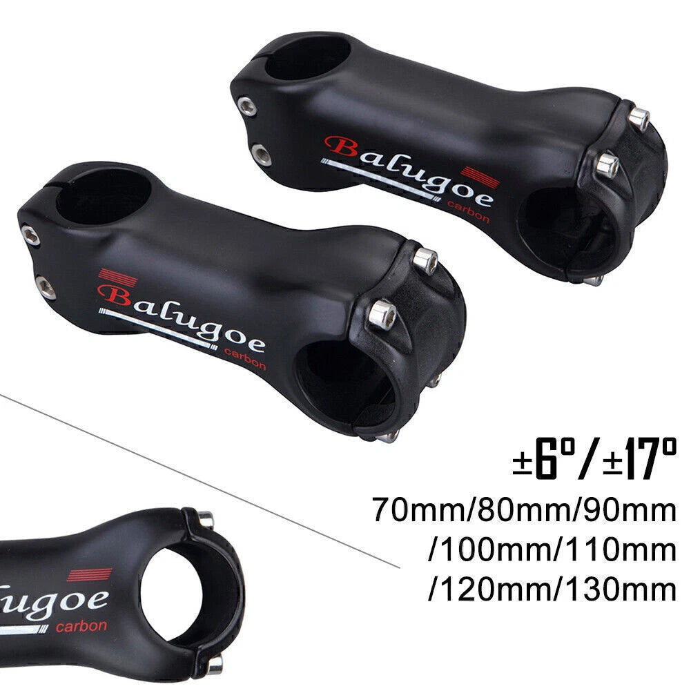 EC90 Carbon Fiber Riser Stem for Road MTB Bicycle