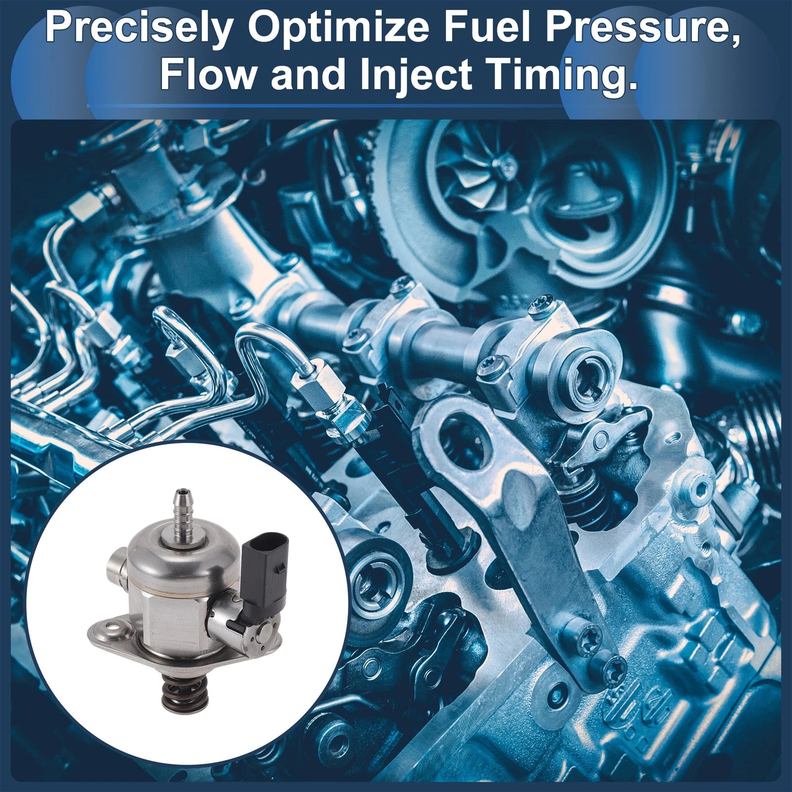 High Pressure Fuel Pump Replacement for Audi A4 2017–2019 2.0L