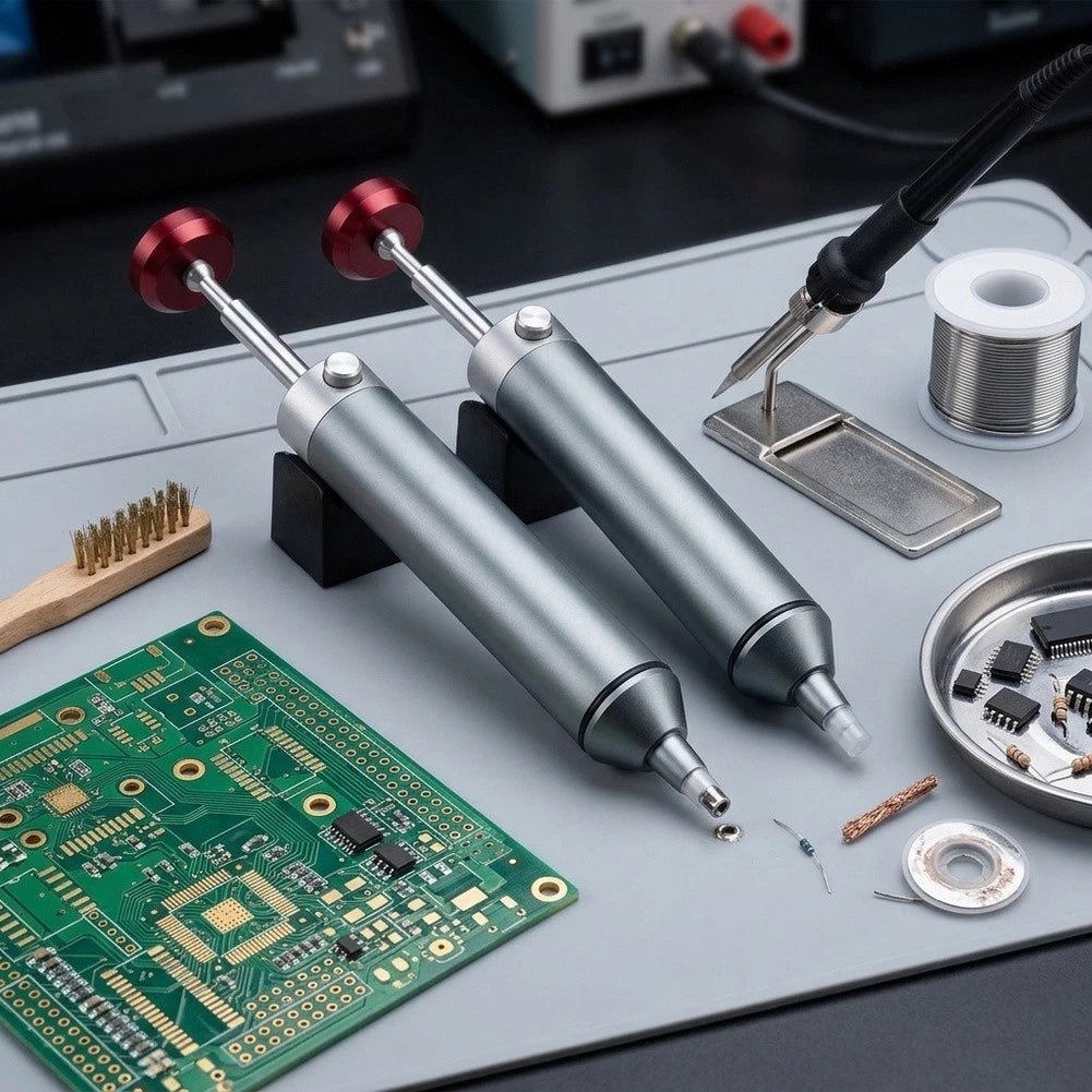 Solder Sucker for Precision Solder Joint Removal