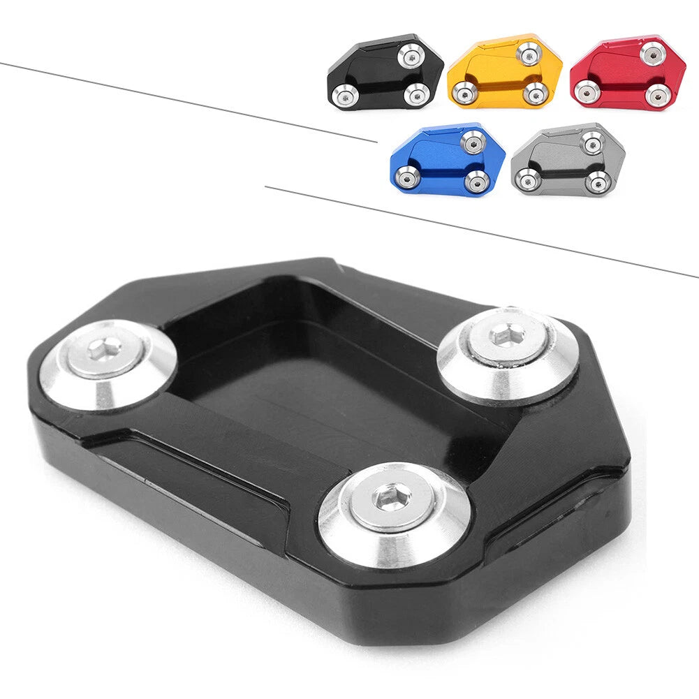 Kickstand Side Stand Foot Plate Extension for BMW S1000R (2014–2016) Black
