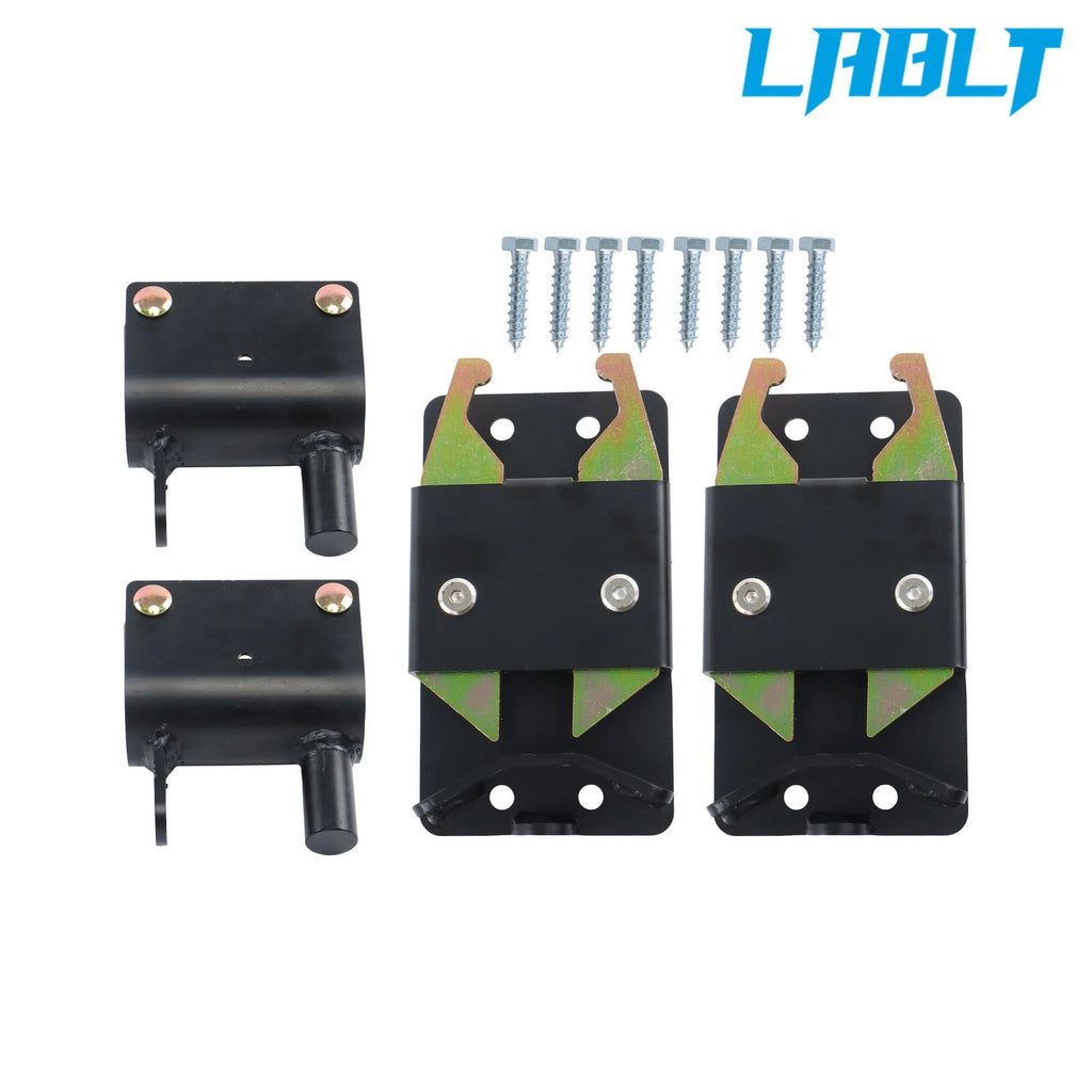 2X Farm Gate Latch for Metal Gate 2"–2 3/4" Post W/Mounting Screw