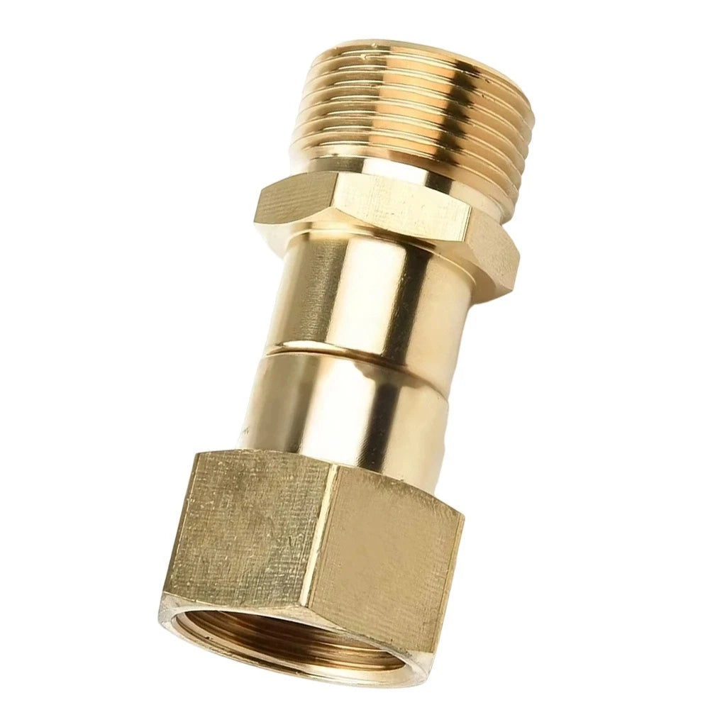 360 Degree Rotation Car Washing Adapter M22 14MM Thread for Universal Use