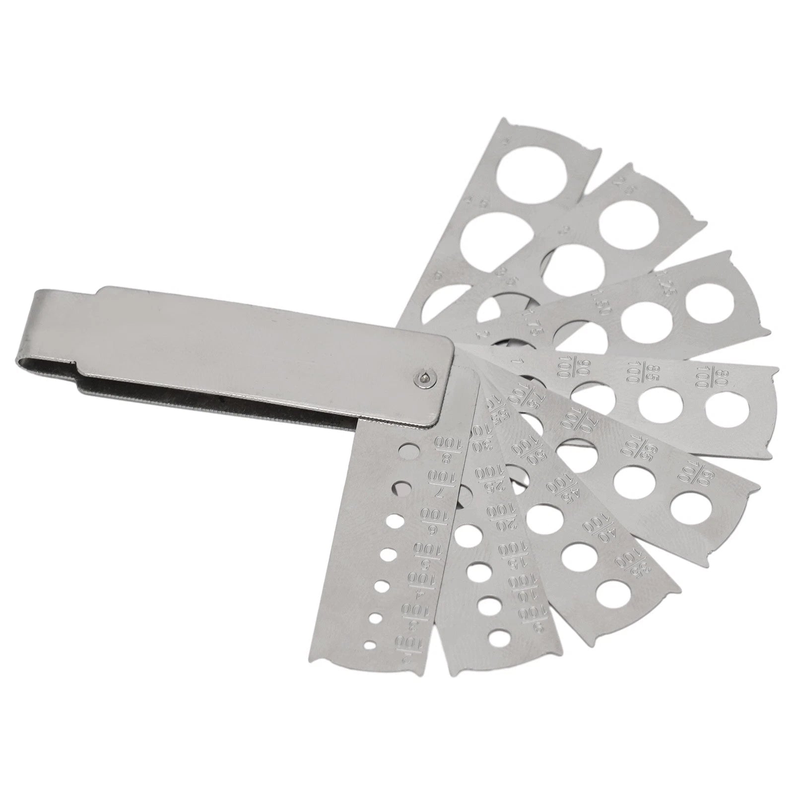 Jewelry Measuring Tool - Compact & Foldable, Stainless Steel
