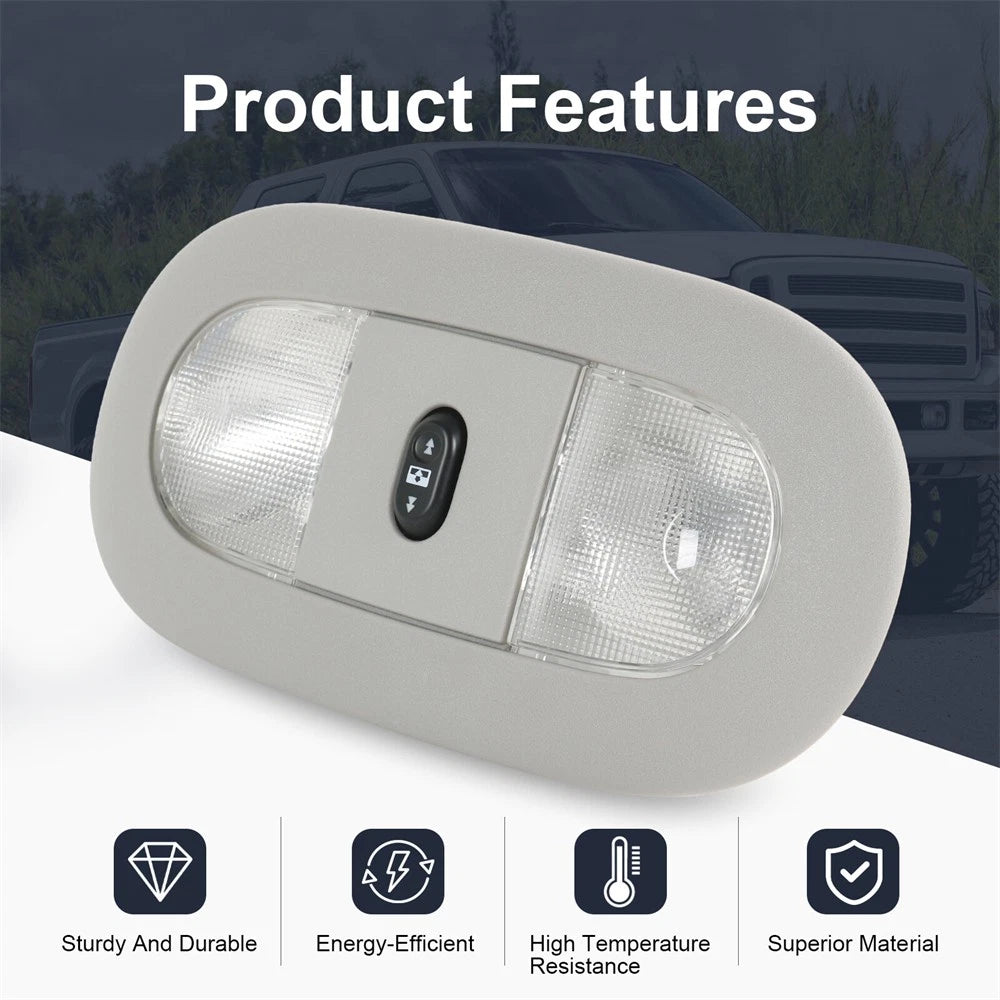 Overhead Console LED Light Sunroof Switch for Ford F-Super Duty (2008–2010)
