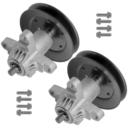 Spindle with Pulley for Cub Cadet LT1040 LT1042 42 Inch (2010–2015)