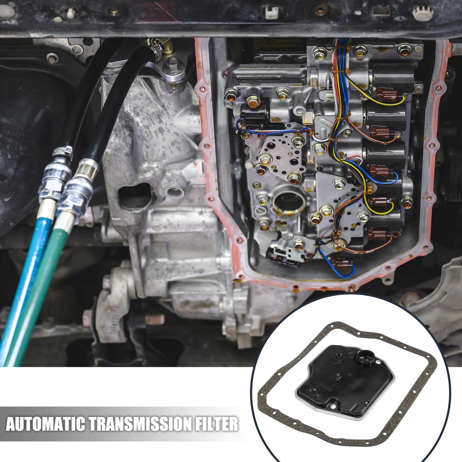 Automatic Transmission Filter Oil Pan Gasket Kit for Toyota Camry (2007–2011)