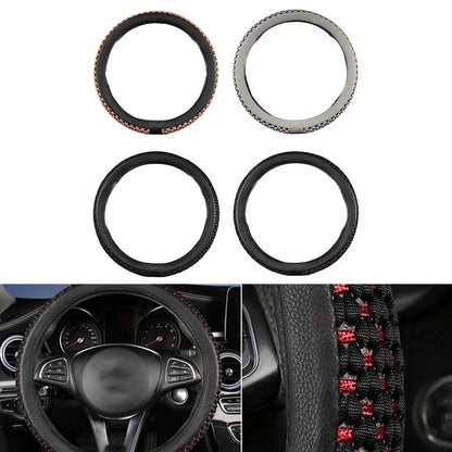 Sleek Ice Silk Steering Wheel Cover for