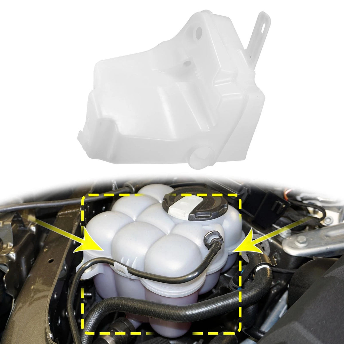 Windshield Washer Fluid Reservoir Replacement for Mercedes ML500 (2000–2005)