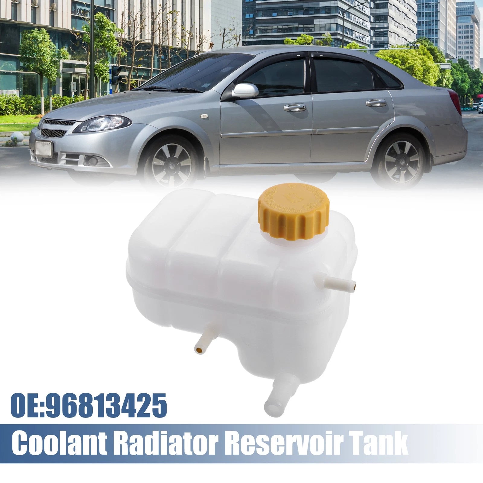 Coolant Radiator Reservoir Tank Replacement for Chevrolet Aveo (2004–2011)