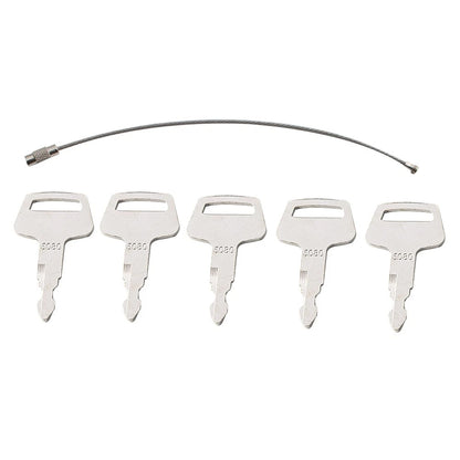 5PCS Ignition Keys for IHI Excavator (Heavy Equipment)