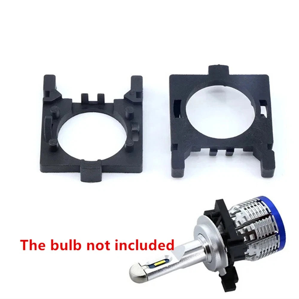 2X H7 Headlight Adapter Base for Ford Focus Fiesta Mondeo