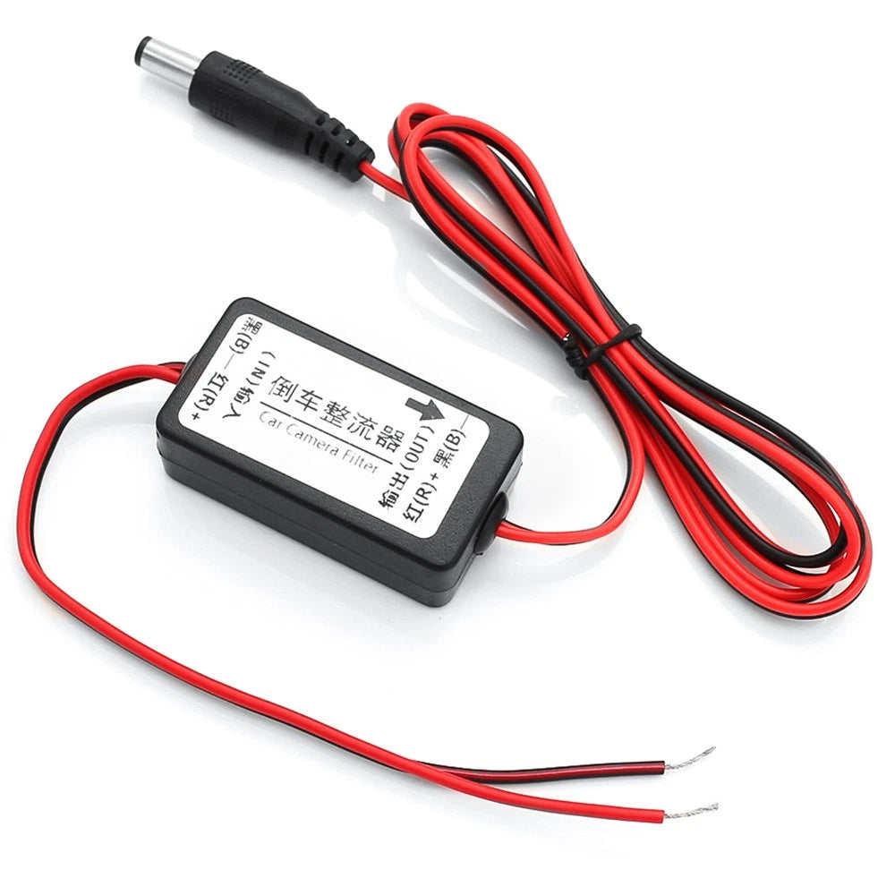 12V DC Relay Capacitor Filter Rectifier for Car Rear View Camera (2010–2023)