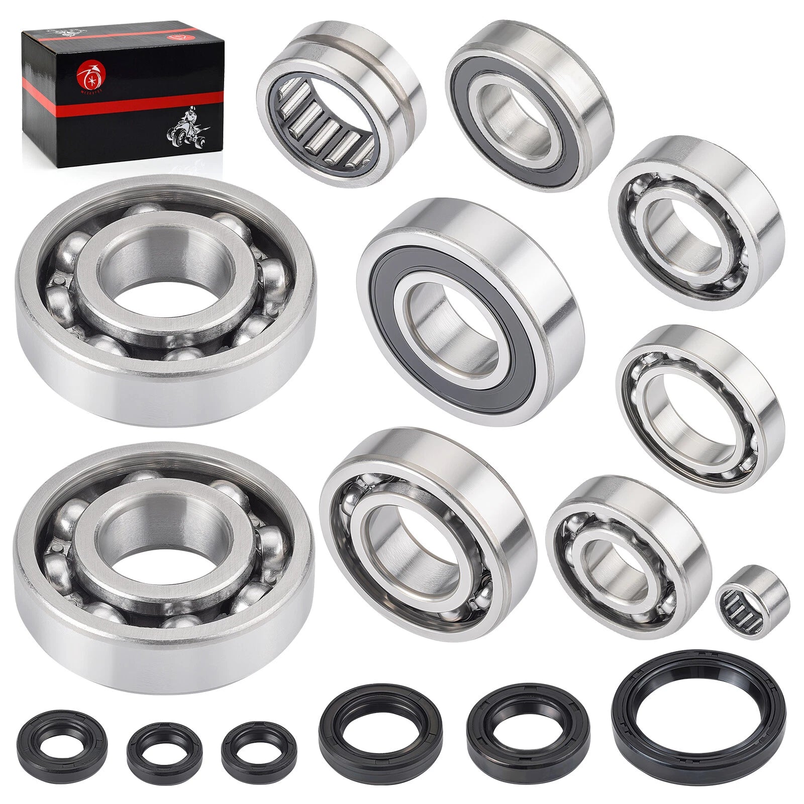 Crank Shaft & Transmission Bearings & Seals Kit for Yamaha YZ400F (1998–1999)