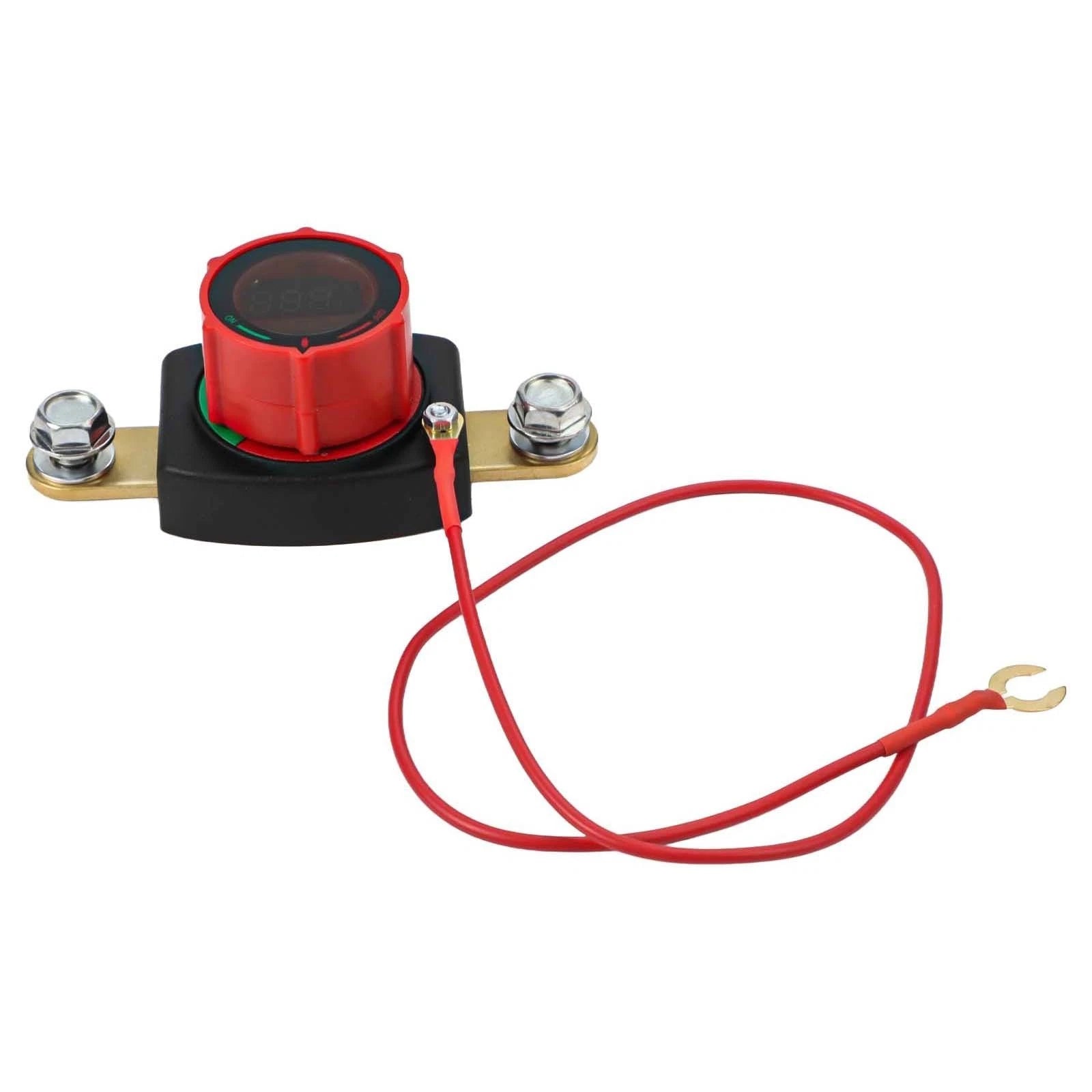 Main Circuit Breaker Switch with Voltmeter for Vehicle Electrical Systems
