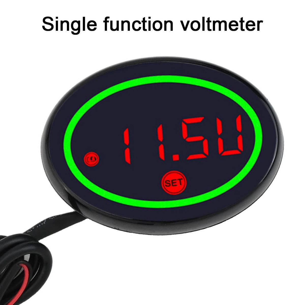 LED Voltmeter for Motorcycles (Universal Fit)