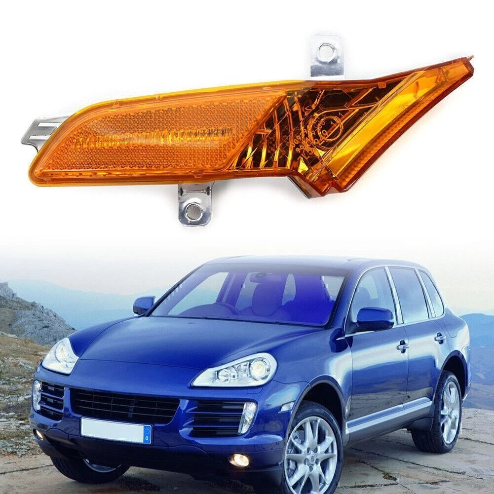 Front Left Side Marker Light Amber Lens for Porsche Cayenne (2008–2010)