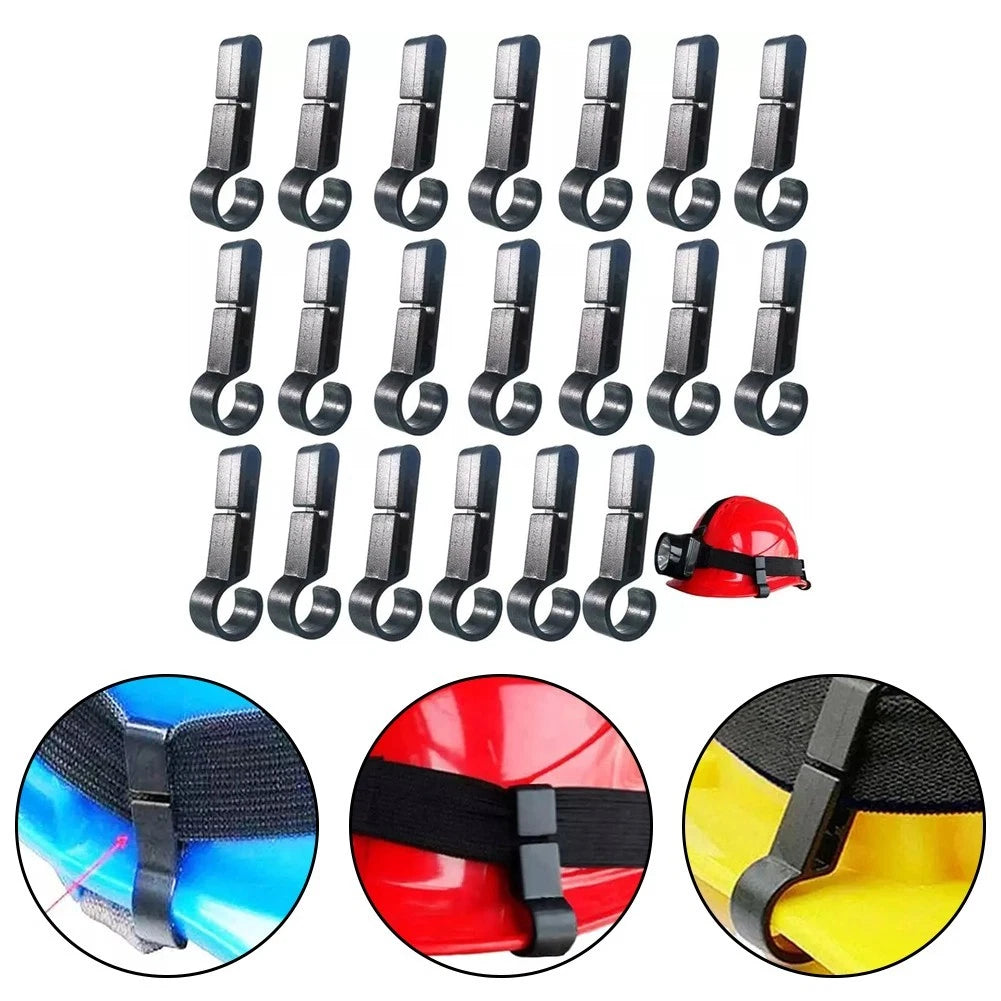 20X Headlamp Attachment Hooks for Hard Hats