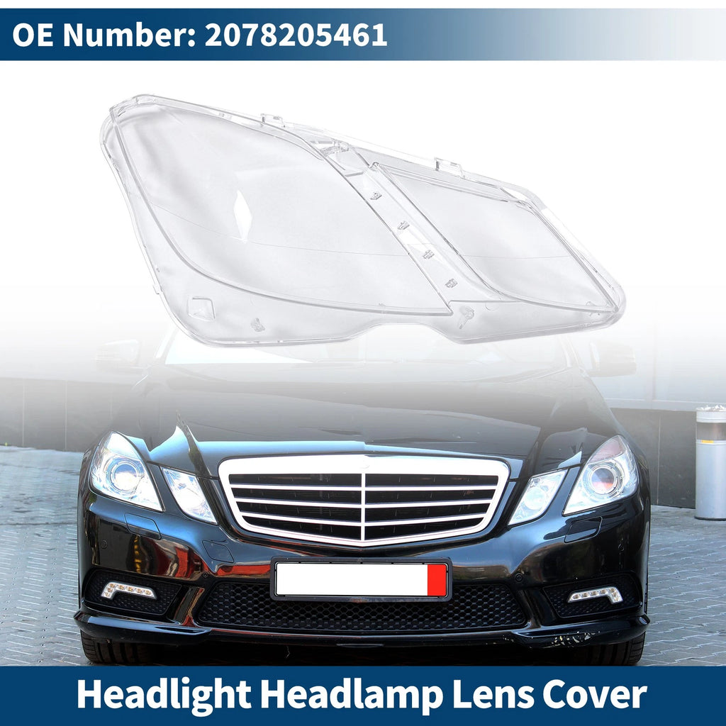 Headlight Lens Cover Front Right for Mercedes-Benz E350 (2007–2016)