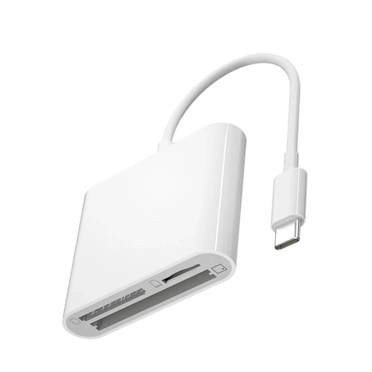 3-in-1 Type-C Card Reader for iPad Mac Phone (CF SD MicroSD)