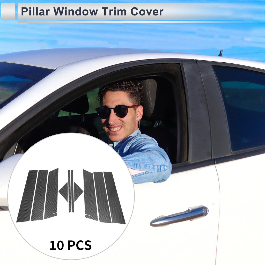 10 Pcs Door Pillar Window Trim Replacement for Mazda CX5 (2012–2016)