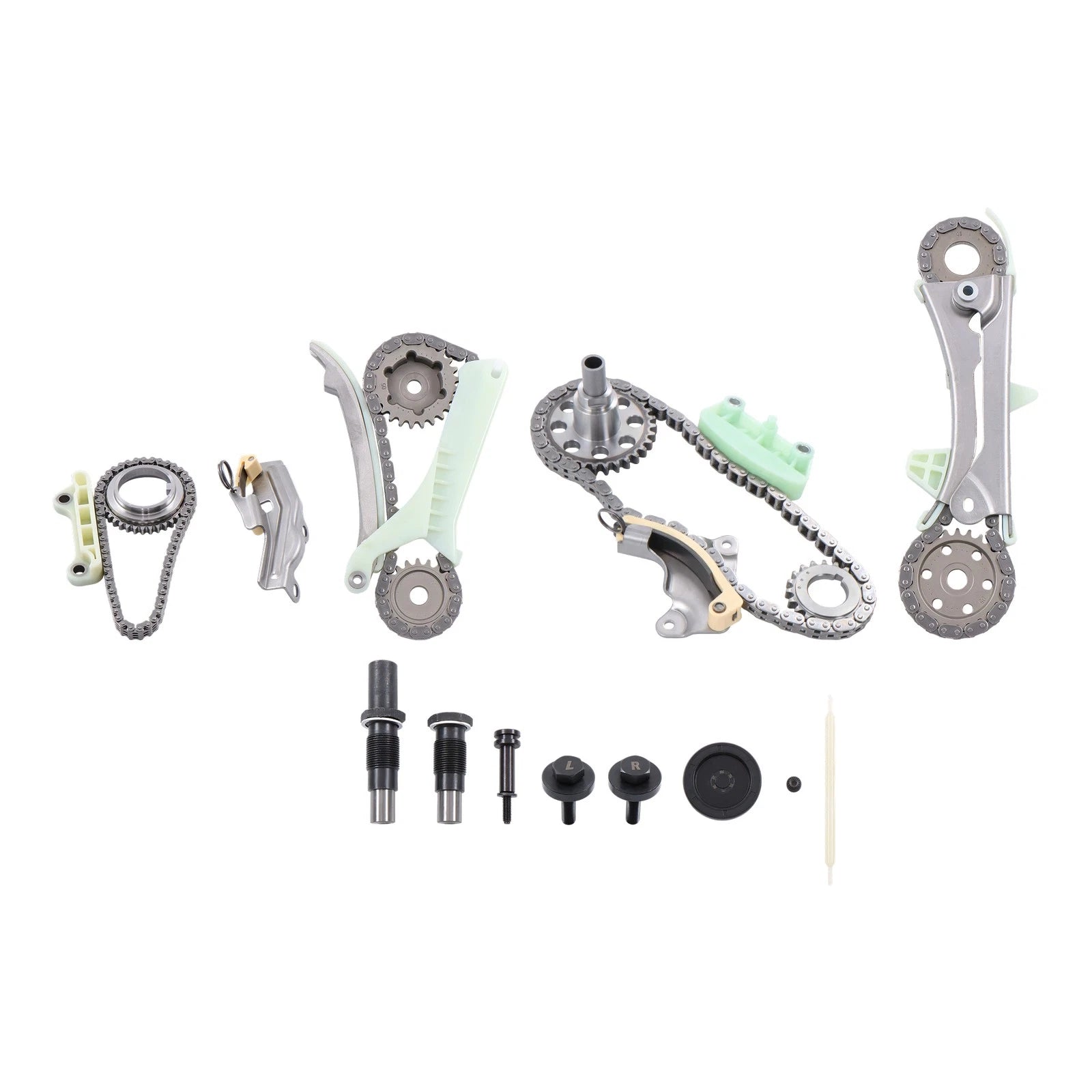 2X Engine Timing Chain Kit for Ford Explorer (1997–2010) Mazda V6 4.0L
