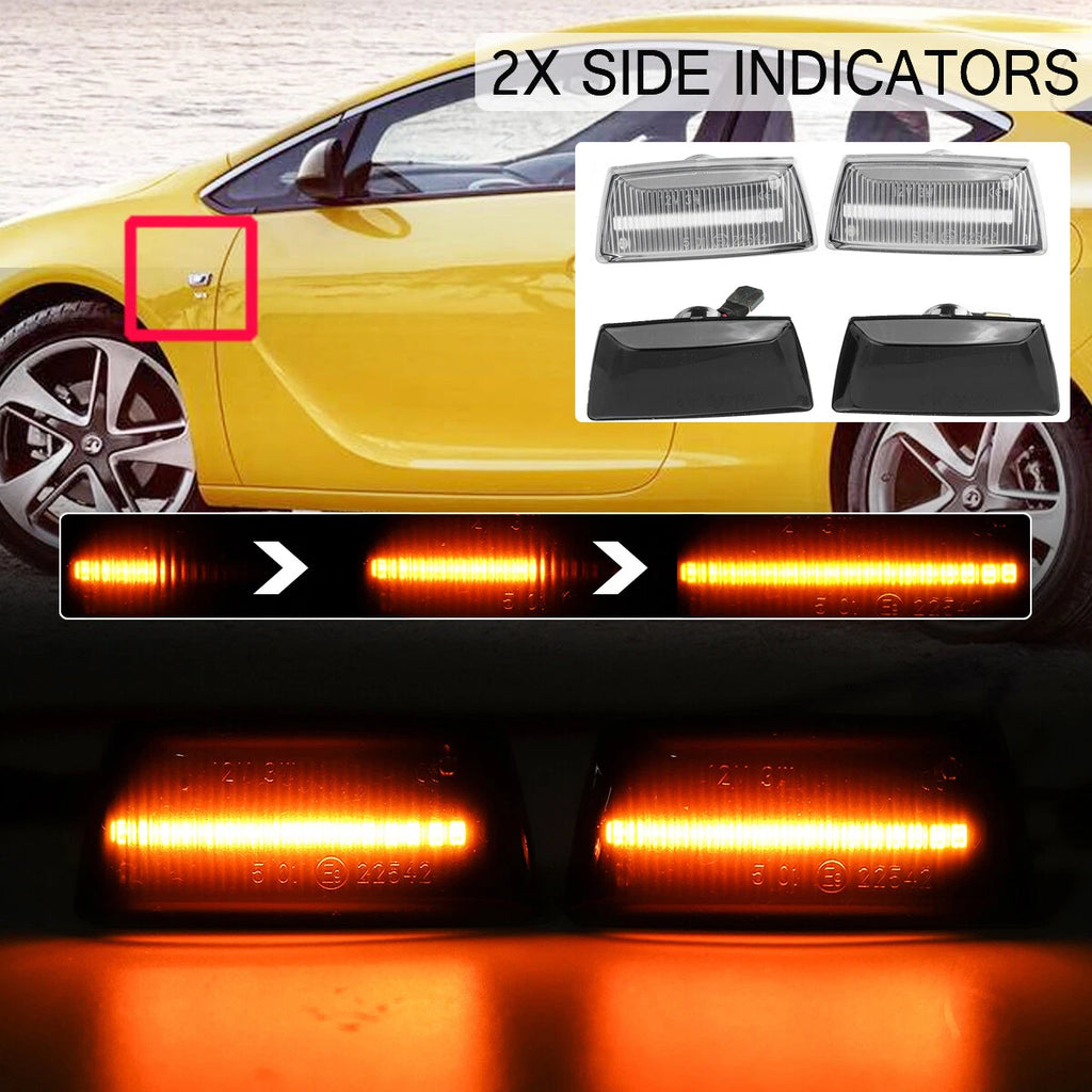 Sequential LED Side Marker Light for Chevrolet Cruze/Aveo/Orlando (2009–2010)