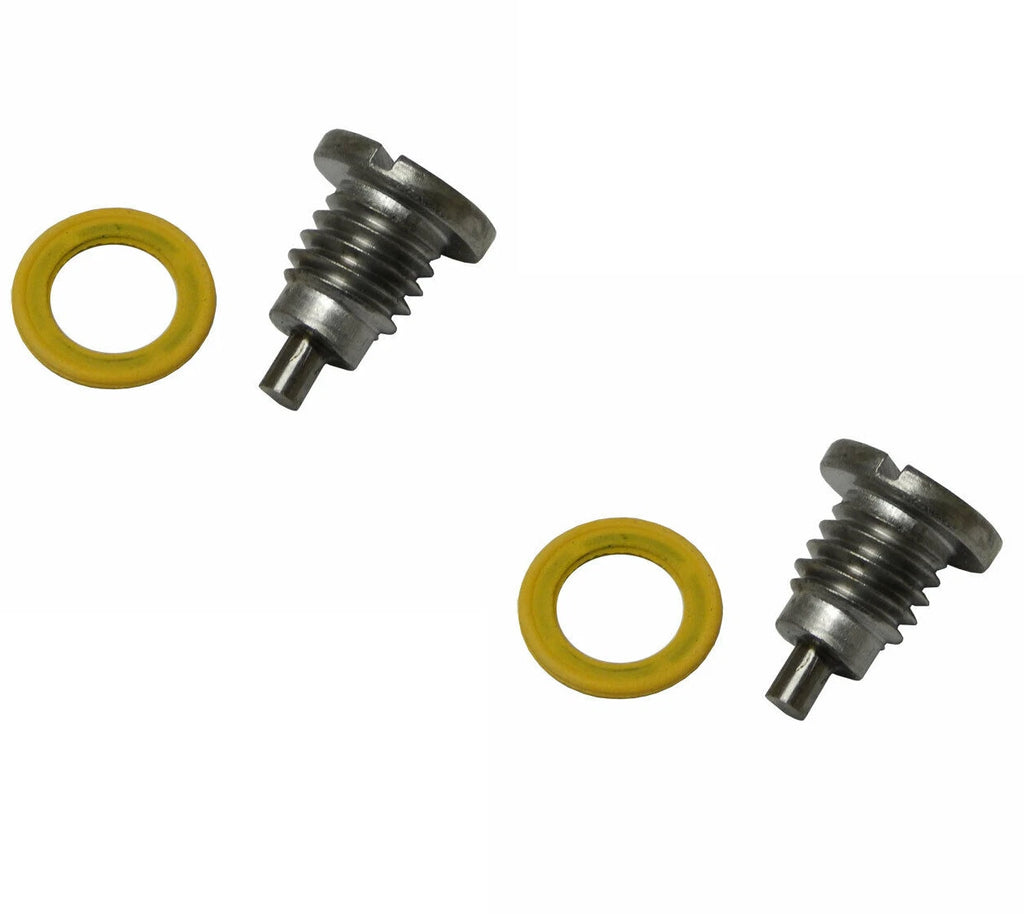 Set of 2 Magnetic Outdrive Drain Plug & Gasket for MerCruiser (22-67892A06, 22-8M0058389)