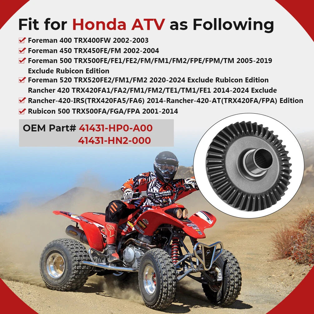 Ring Gear Differential for Honda (#41431-HP0-A00)