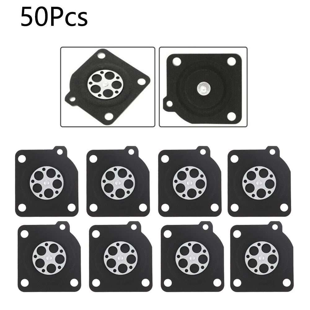 50Pc Carburetor Metering Diaphragm Rebuild for ZAMA C1U (A015010)