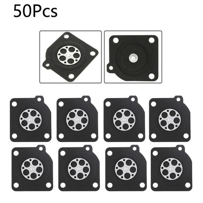 50Pc Carburetor Metering Diaphragm Rebuild for ZAMA C1U (A015010)