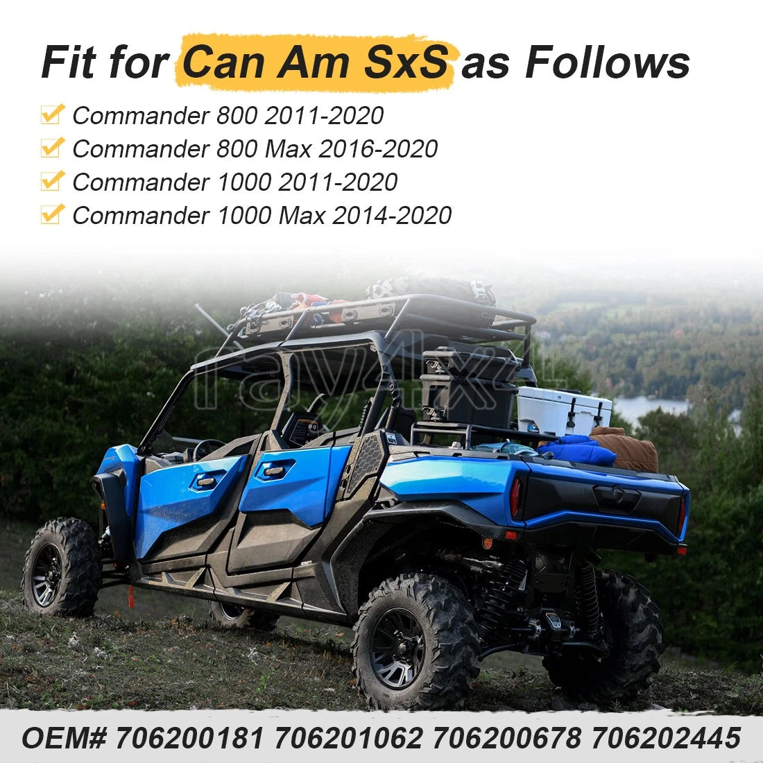 A Arm Bushings Kit for Can-Am Commander Max 800R (2016–2020)