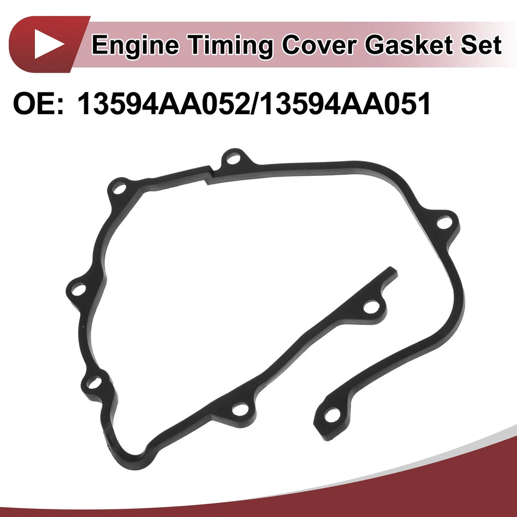 Engine Timing Cover Gasket Set Replacement for Subaru 2.2L 2.5L (2014–2019)