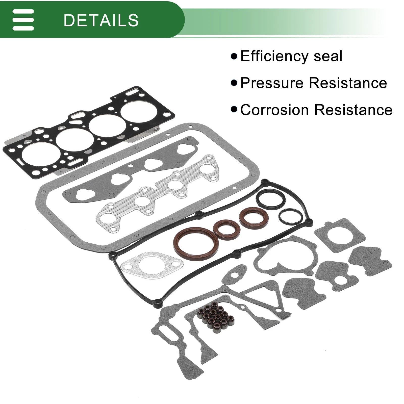 Cylinder Head Gasket Kit Replacement for Hyundai Picanto 1.1L (2004–2011)
