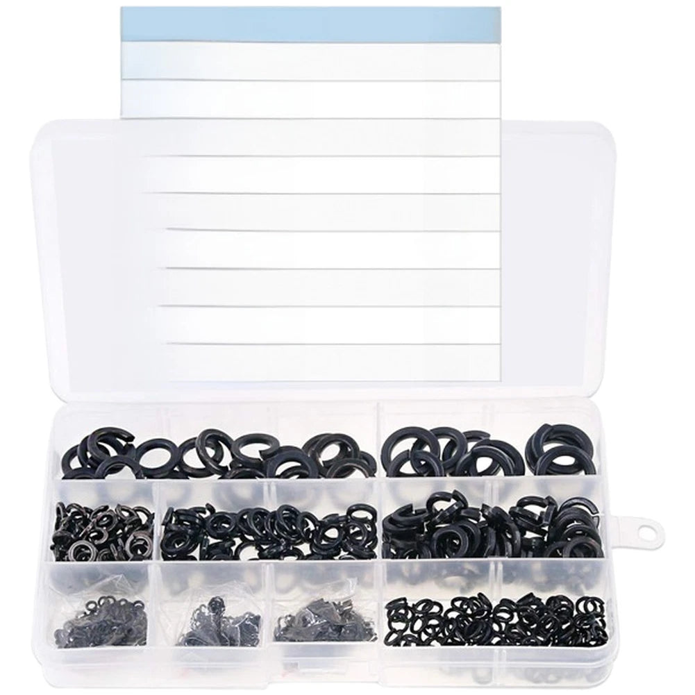 760pcs Spring Washers for Reliable Fastener Security