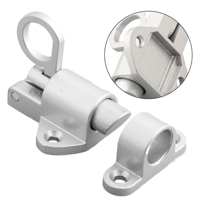 Spring Loaded Self Closing Bolt Latch for Door, Window, Gate Security