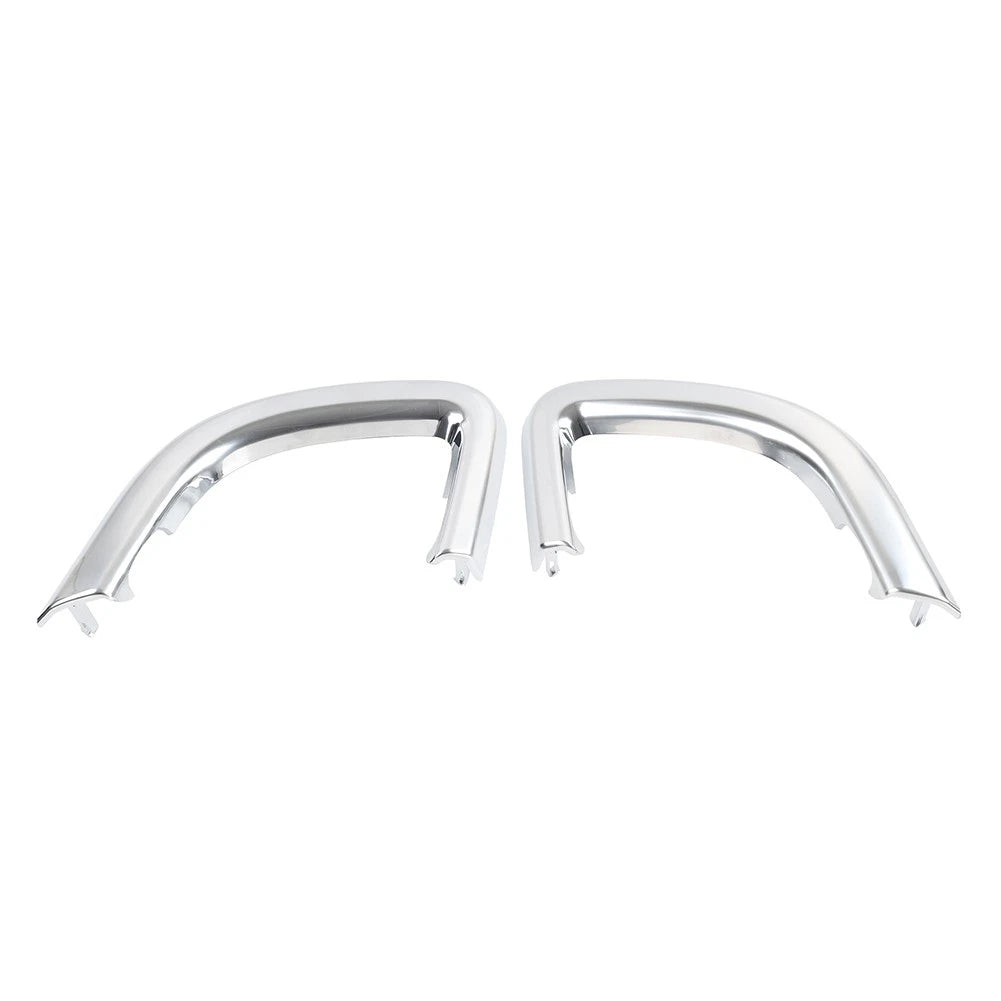 1 Pair Door Handle Trim Silver for Land Rover Discovery Sport (2015–2019)