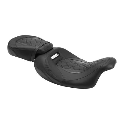 Driver Passenger Seat for Harley CVO Road Street Glide (2009–2023)