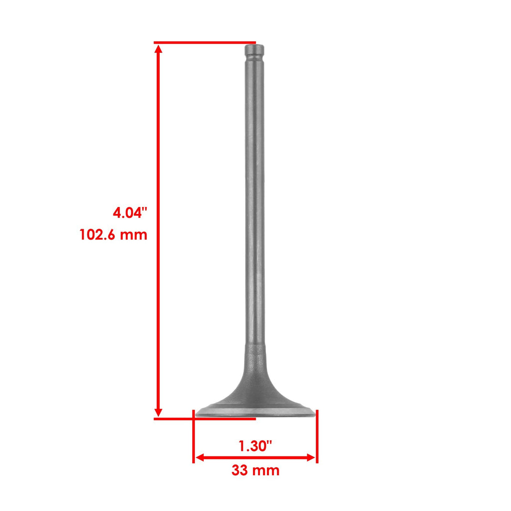 2x Intake Valve Kit Replacement for Honda Foreman Rubicon 500 4x4 (2001–2014)