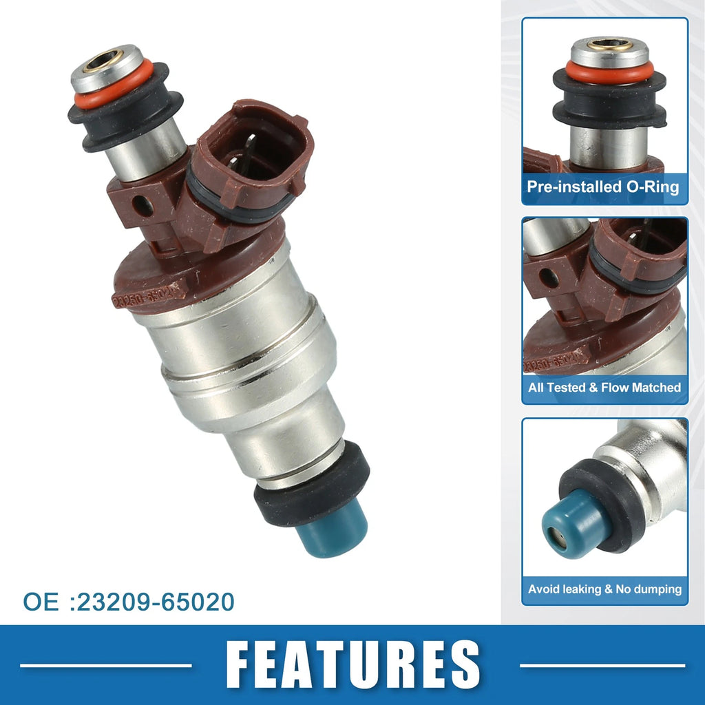 Fuel Injector Replacement for Toyota 4Runner SR5 (1989–1995) 3.0L Brown