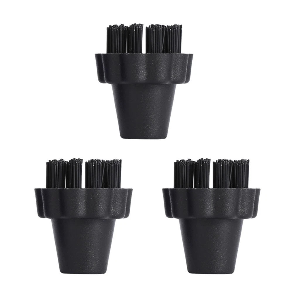 Nylon Bristle Brushes for Vaporetto Steam Cleaner (Tough Dirt Removal)