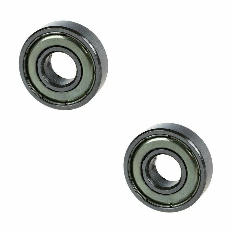 2pc Deep Groove Ball Bearings 6000Z for (26mm x 10mm x 8mm)
