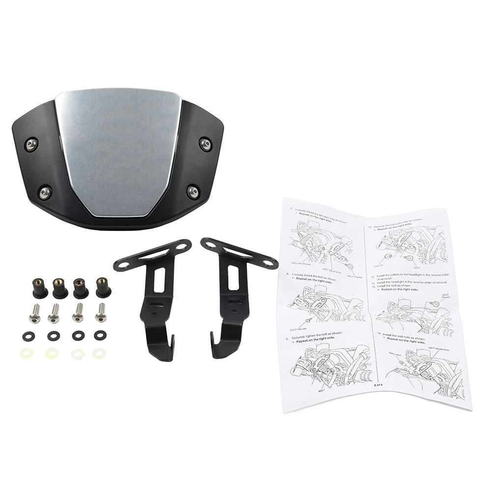 Front Windscreen Fairing Wind Deflector for Honda CB650R (2017–2022)
