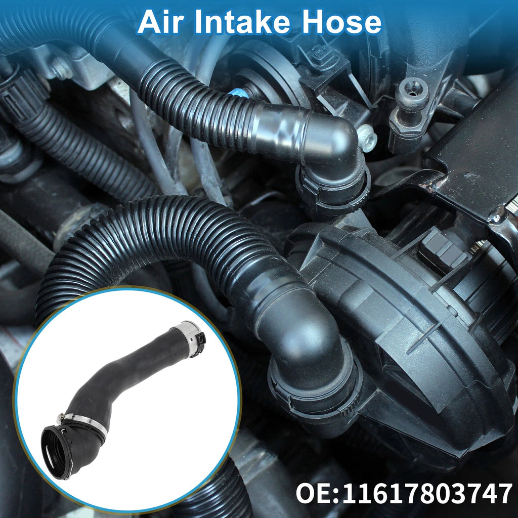 Engine Air Intake Hose with Clamps for BMW 5 Series E60 (2006–2009)