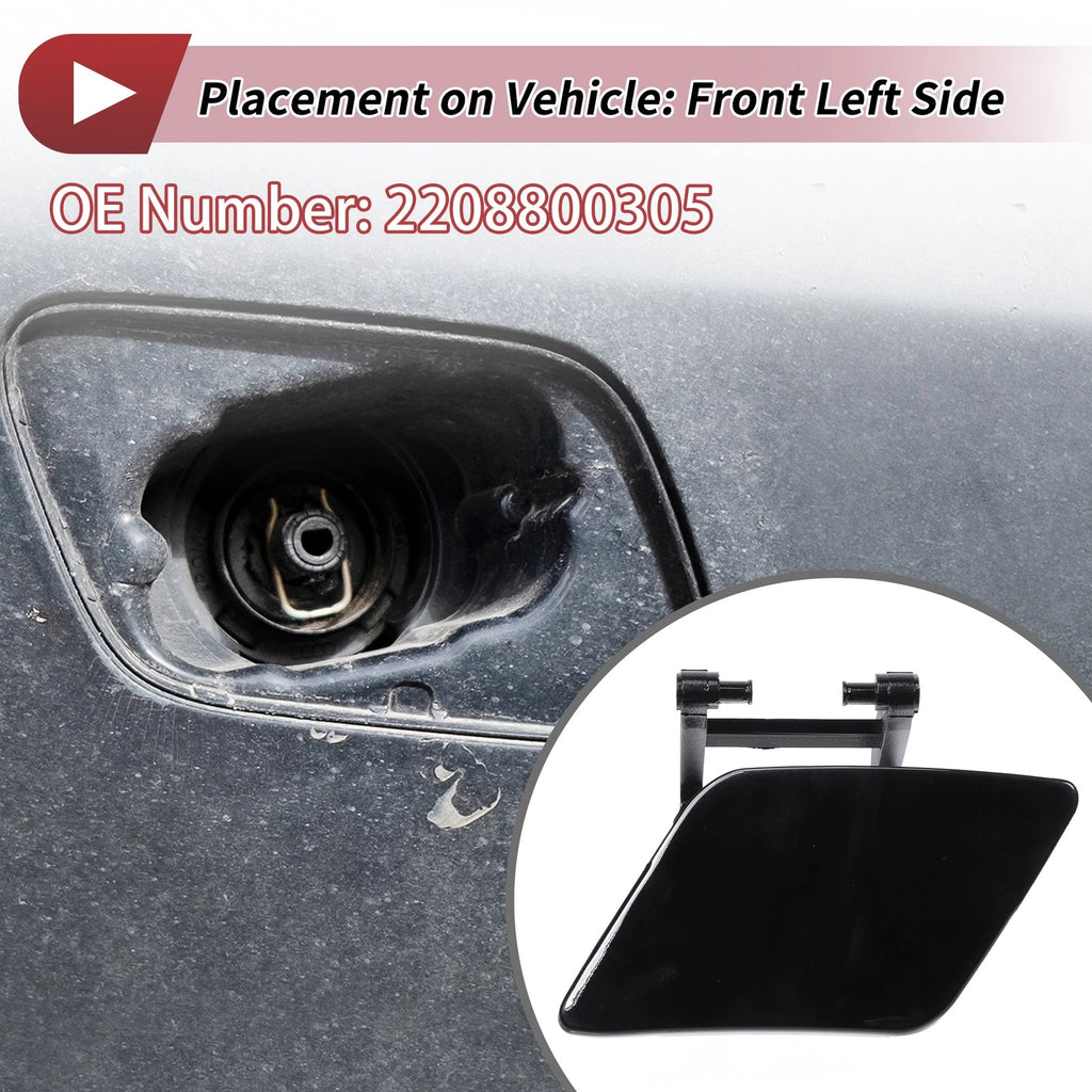 Front Left Headlight Washer Nozzle Cover Cap for Mercedes-Benz (2014–2020)