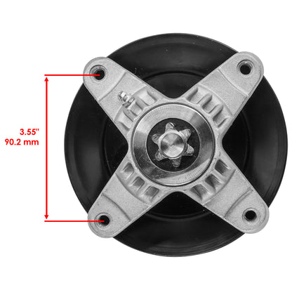 Deck Spindle Pulley Kit for MTD Ranch King Ryobi Huskee Yard Machines (2006–2019)