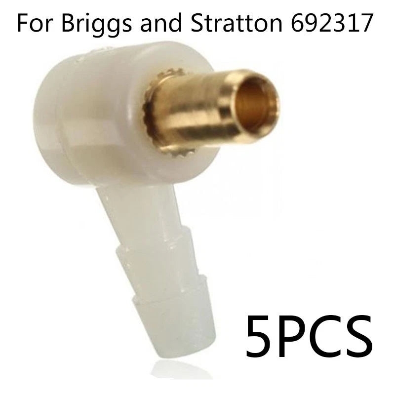Fuel Hose Connector for Carburetor 4mm (Set of 5)