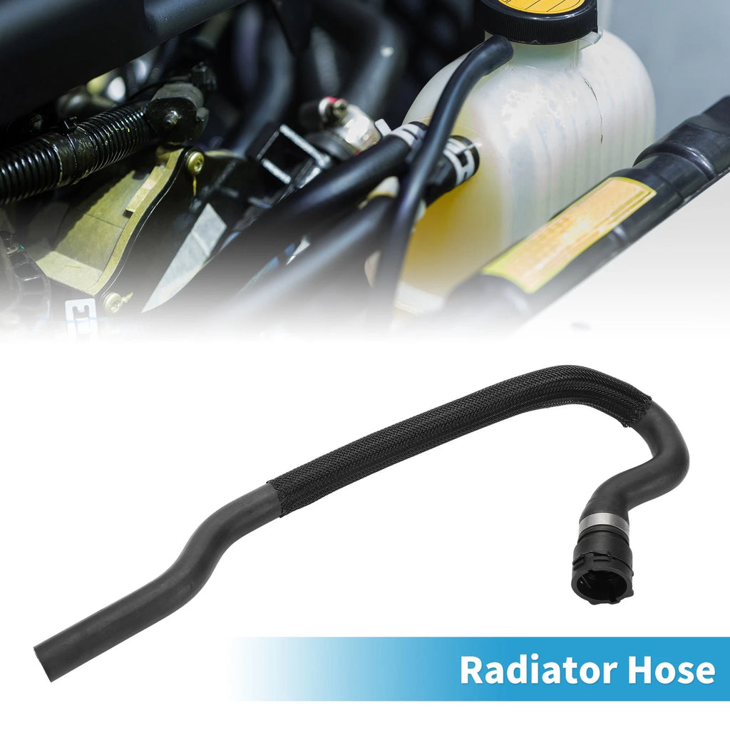 Radiator Hose Replacement for BMW 528i 2012–2016 Rubber Black 1 Piece